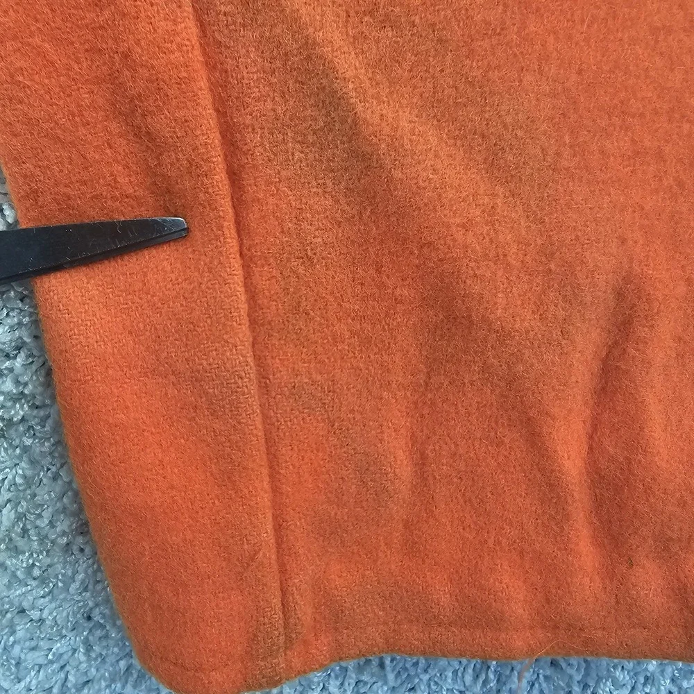 Vintage Codet Blaze Orange 100% Wool Hunting Pants Size 32x33 (30) Made Canada